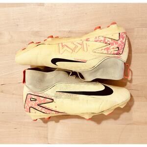 Nike Zoom Mercurial Superfly 10 Academy Mbappe sz 3y Youth Soccer Cleats Yellow